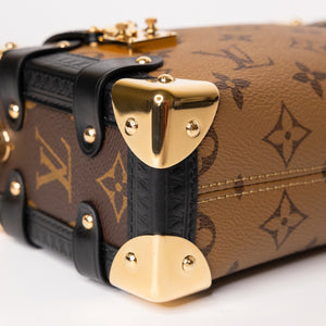 LOUIS VUITTON MONOGRAM REVERSE CANVAS SIDE TRUNK