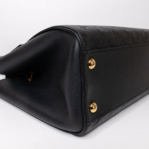 LOUIS VUITTON EMPREINTE TROCADERO SHOULDER BAG  BLACK GHW