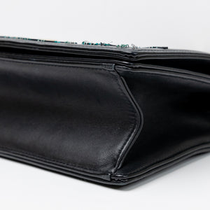 CHRISTIAN DIOR SMALL DIORAMA BLACK CALFSKIN BAG LGHW