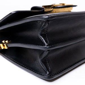 LOUIS VUITTON MINI DAUPHINE BLACK EPI LEATHER GHW