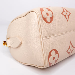 LOUIS VUITTON SPEEDY BANDOULIERE 20 CREAM / PINK GHW