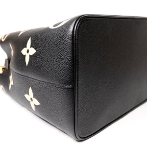 LOUIS VUITTON NEONOE BLACK LEATHER