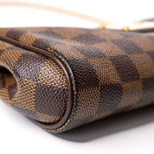 LOUIS VUITTON EVA CLUTCH DAMIER EBENE