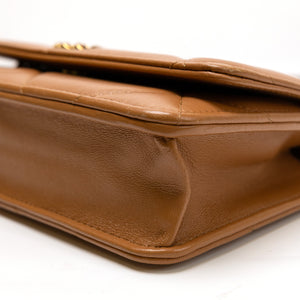 CHANEL 19 WALLET ON CHAIN LAMBSKIN CARAMEL MULTICOLOUR HARDWARE(MICROCHIP))