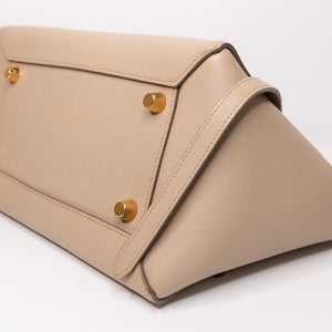 CELINE MINI BELT BAG GRAINED CALFSKIN BEIGE GHW