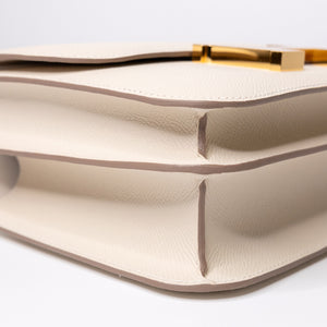 HERMES CONSTANCE 24 EPSOM NATA GHW STAMP Z