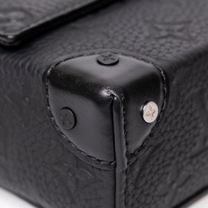 LOUIS VUITTON STEAMER WEARABLE WALLET BLACK BHW