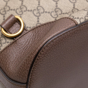 GUCCI GG SUPREME DRAWSTRING BUCKET BACKPACK CANVAS MULTICOLOR GHW