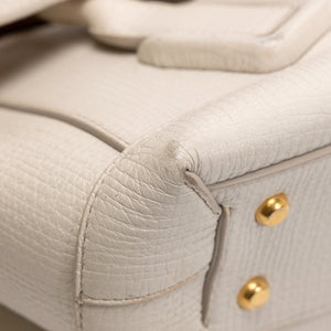 BOTTEGA VENETA ARCO BAG CALFSKIN WHITE GHW