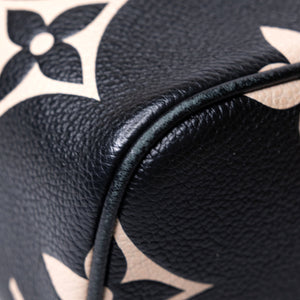 LOUIS VUITTON VANITY PM BLACK/BEIGE CALFSKIN GHW