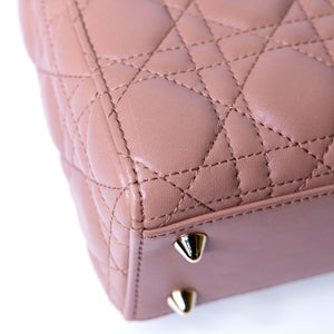 CHRISTIAN DIOR SMALL LADY DIOR MY ABC DIOR BAG LAMBSKIN SHW