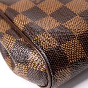 LOUIS VUITTON EVA CLUTCH DAMIER EBENE