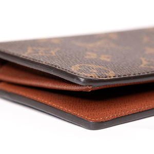 LOUIS VUITTON PORTEFEUILLE BRAZZA MONOGRAM CANVAS LONG WALLET