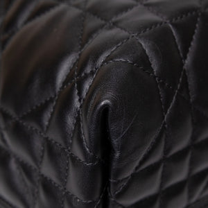 CHRISTIAN DIOR MEDIUM TOUJOURS BAG BLACK MACROCANNAGE CALFSKIN LEATHER GHW