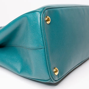 PRADA LARGE GALLERIA SAFFIANO LEATHER BAG GHW