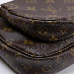 LOUIS VUITTON MULTI POCHETTE ACCESSORIES ROSE MONOGRAM CANVAS GHW