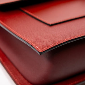 HERMES SACABAR 24 BAG EPSOM / SWIFT SIENNNE / CUIVRE SHW STAMP D