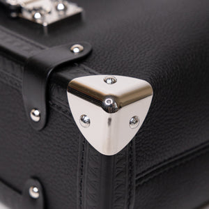 LOUIS VUITTON SIDE TRUNK MM BLACK CALFSKIN LEATHER SHW