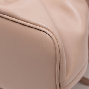 PRADA DADA SMALL NAPPA LEATHER BAG IVORY LAMBSKIN LEATHER GHW