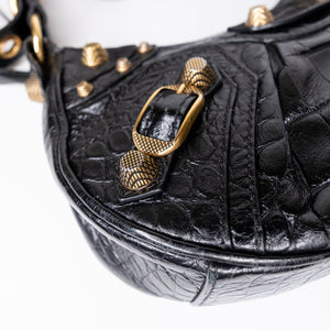 BALENCIAGA LE CAGOLE XS BLACK GHW