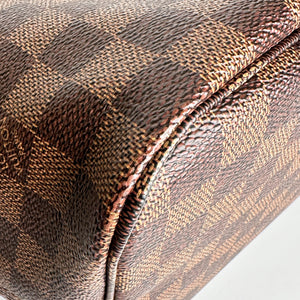 LOUIS VUITTON NEVERFULL MM DAMIER EBENE GHW