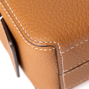 DELVAUX COOL BOX NANO GOLD CALF SKIN GHW