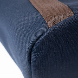 HERMES THE GROOMING BAG BLUE NAVY / FEU STAMP Z