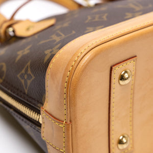 LOUIS VUITTON ALMA BB MONOGRAM CANVAS GHW