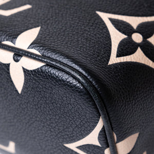 LOUIS VUITTON VANITY PM BLACK/BEIGE CALFSKIN GHW