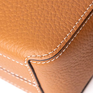 DELVAUX COOL BOX NANO GOLD CALF SKIN GHW
