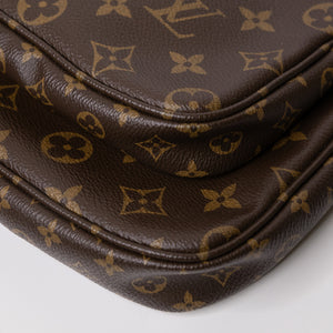 LOUIS VUITTON MULTI POCHETTE ACCESSOIRES MONOGRAM CANVAS KHAKI GHW