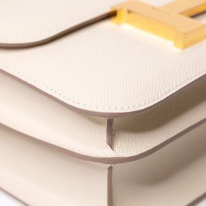HERMES CONSTANCE 24 EPSOM NATA GHW STAMP Z
