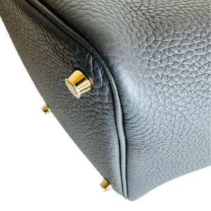 HERMES PICOTIN LOCK 18 ARDOISE GHW STAMP W