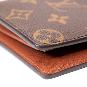 LOUIS VUITTON PORTEFEUILLE BRAZZA MONOGRAM CANVAS LONG WALLET