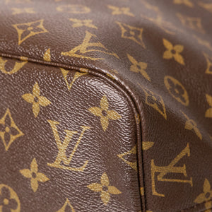LOUIS VUITTON NEVERFULL MM MONOGRAM CANVAS GHW