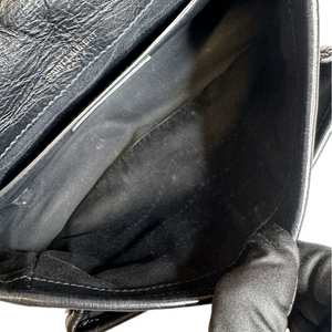 SAINT LAURENT BABY NIKI BAG CALFSKIN SO BLACK