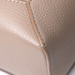 LOEWE MINI PUZZLE BAG SAND CALFSKIN GHW