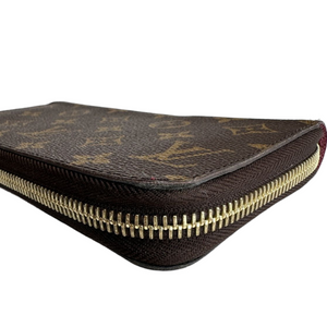 LOUIS VUITTON ZIPPER LONG WALLET MONOGRAM CANVAS