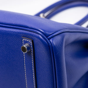 HERMES BIRKIN 30 7T ELECTRIQUE SHW STAM SUQARE P