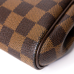LOUIS VUITTON EVA CLUTCH DAMIER EBENE