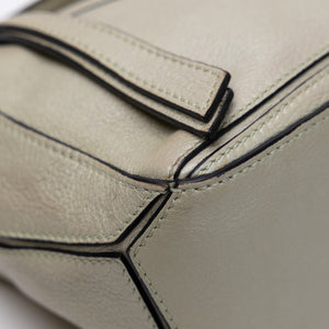 LOEWE MINI PUZZLE BAG CALFSKIN LIGHT GREEN SHW