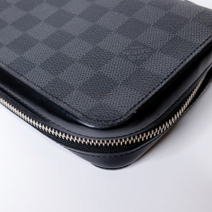 LOUIS VUITTON DAMIER COBALT ZIPPY XL