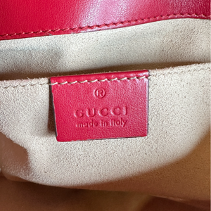 GUCCI MINI MARMONT GHW RED