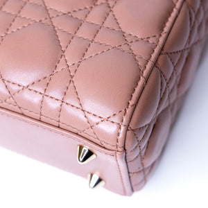 CHRISTIAN DIOR SMALL LADY DIOR MY ABC DIOR BAG LAMBSKIN SHW