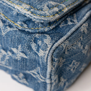 LOUIS VUITTON NANO SPEEDY DENIM