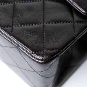 CHANEL VINTAGE MEDIUM CLASSIC FLAP LAMB SKIN GHW