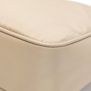 PRADA RE-EDDITION 2005 RE-NYLON SAFFIANO MINI BAG BEIGE SHW