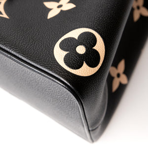LOUIS VUITTON NEONOE BLACK LEATHER