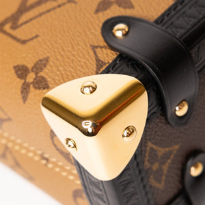 LOUIS VUITTON MONOGRAM REVERSE CANVAS SIDE TRUNK