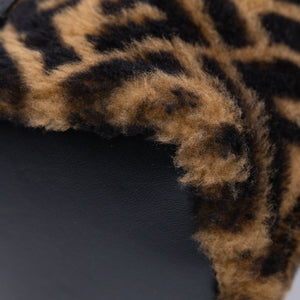 FENDI MINI MON TRESOR BUCKET BAG MULTICOLOUR SHEARLING / LEATHER GHW